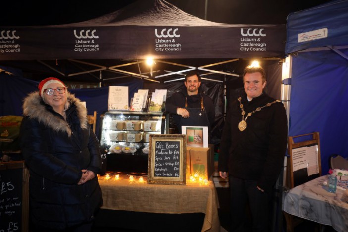 Festive families flock to the first Dundonald Christmas Market