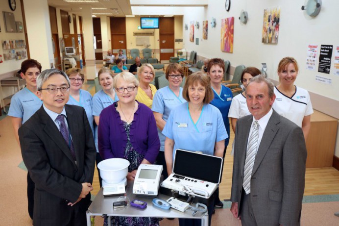 Diabetes Unit shows new Medical Equipment