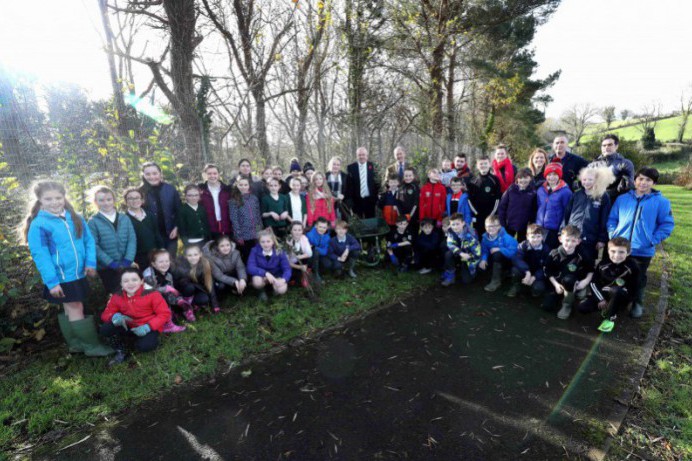 Local Young People Help to Enhance Biodiversity in Lagan Park