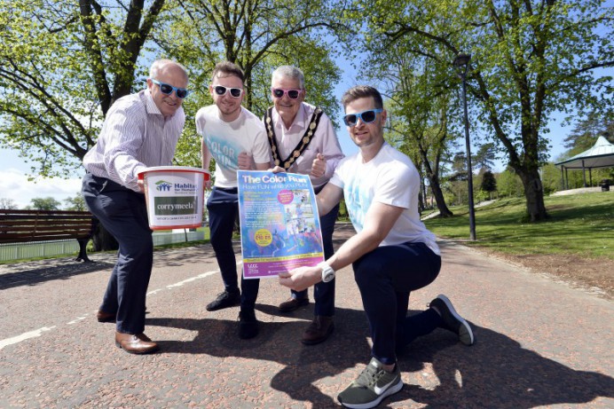 Experience the 5K Color Run at Wallace Park, Lisburn