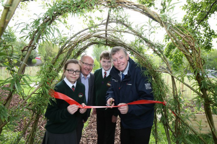 Council Officially Opens WildLife Garden in Moat Park, Dundonald