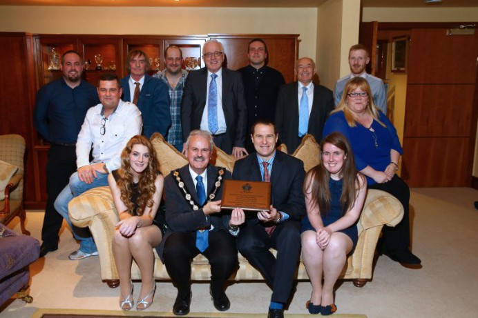 Lisburn business Huhtamaki congratulated for 50 years in Business