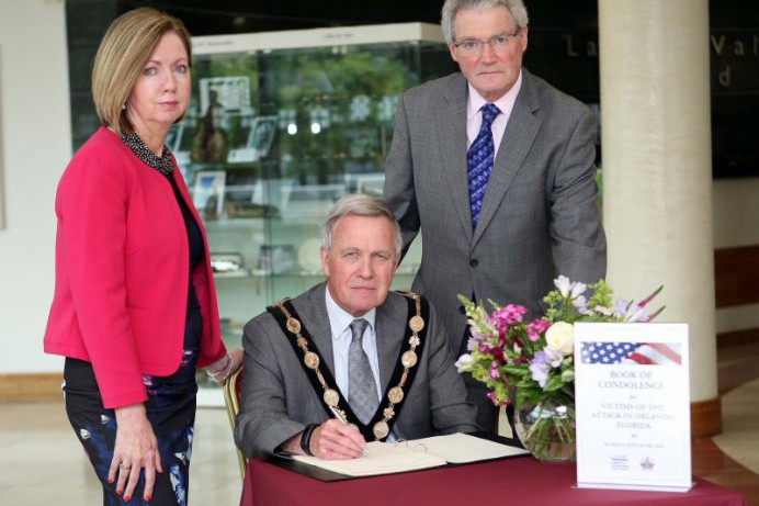 Books of Condolence Opened for Orlando Victims