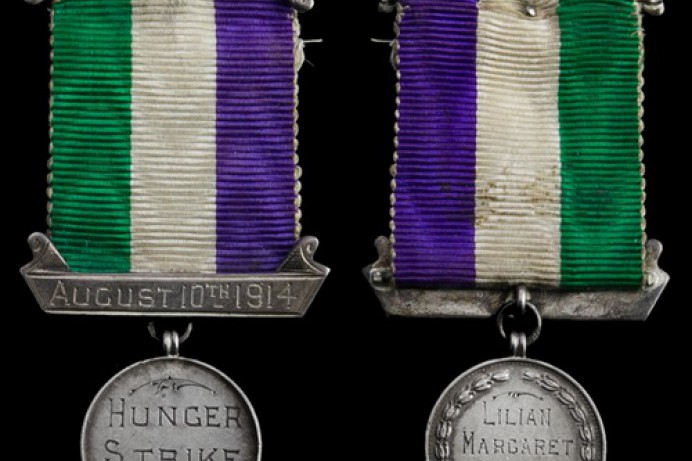 Rare Hunger Strike medal belonging to local suffragette goes on display