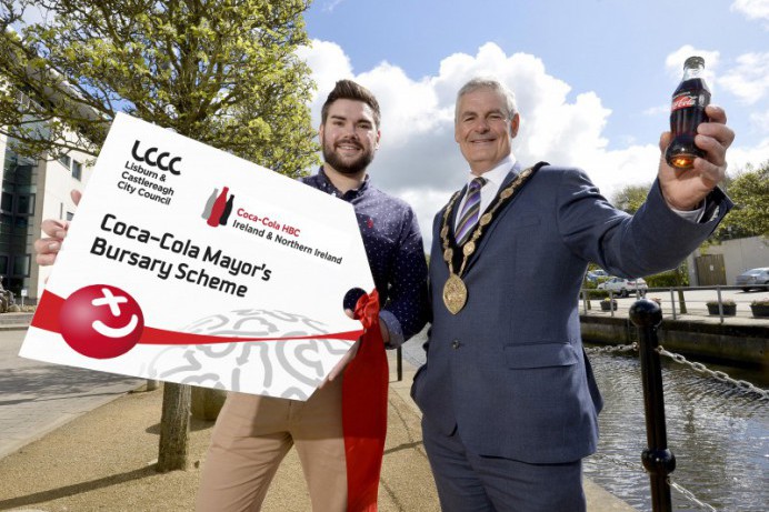 Lisburn & Castlereagh City Council Announce the launch of Coca-Cola HBC Mayor's Bursary Scheme