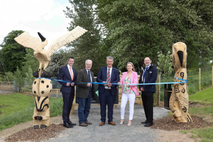 Extended £60,000 park trail will improve health and wellbeing for people of Lisburn 