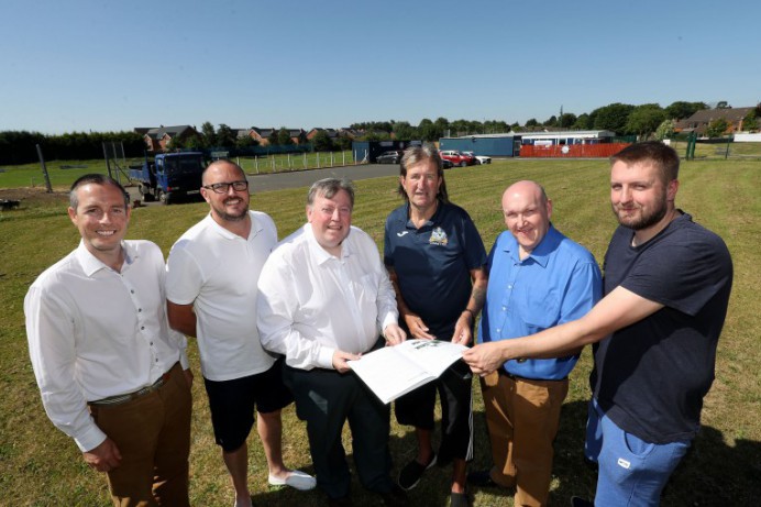 Council Welcomes Development of Ballymacash Sports Academy