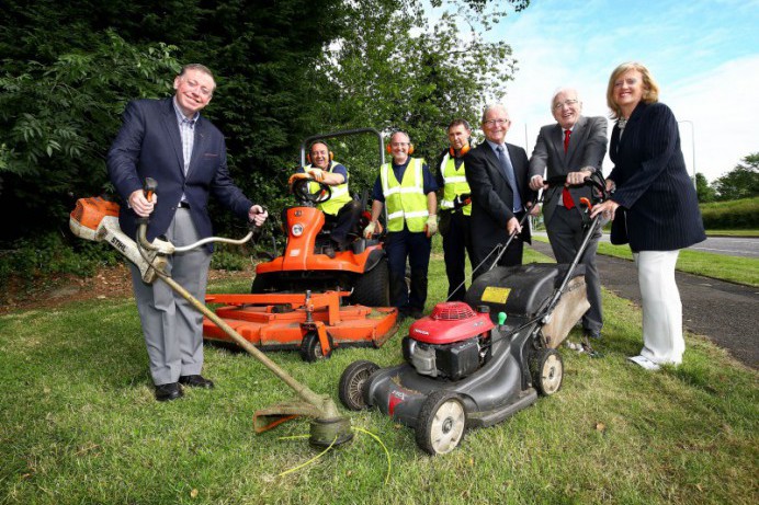 Lisburn & Castlereagh City Council will step in to cut key grass areas