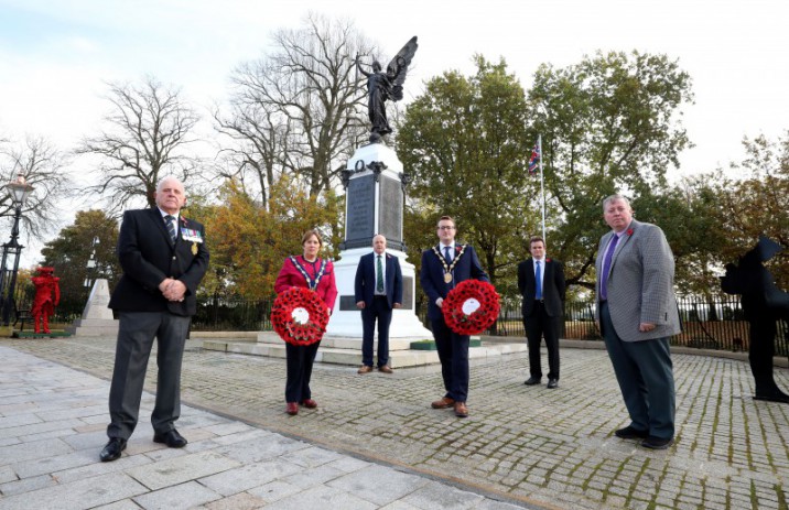 Mark Remembrance Sunday from home