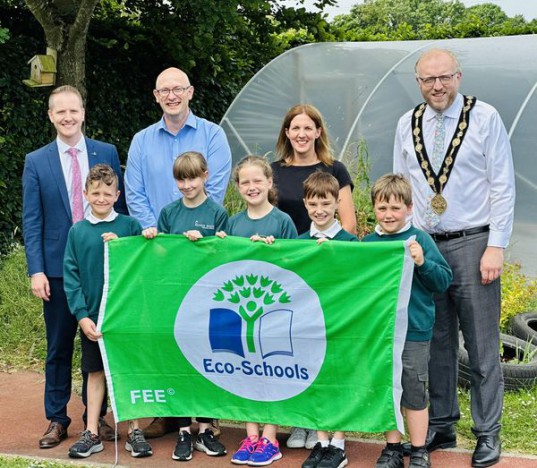 Schools in the Lisburn & Castlereagh City Council Area Celebrate Eco-Schools Green Flag Awards