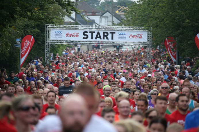 Record numbers participate in the 2017 Lisburn Coca-Cola-HBC Half Marathon, 10K & Fun Run