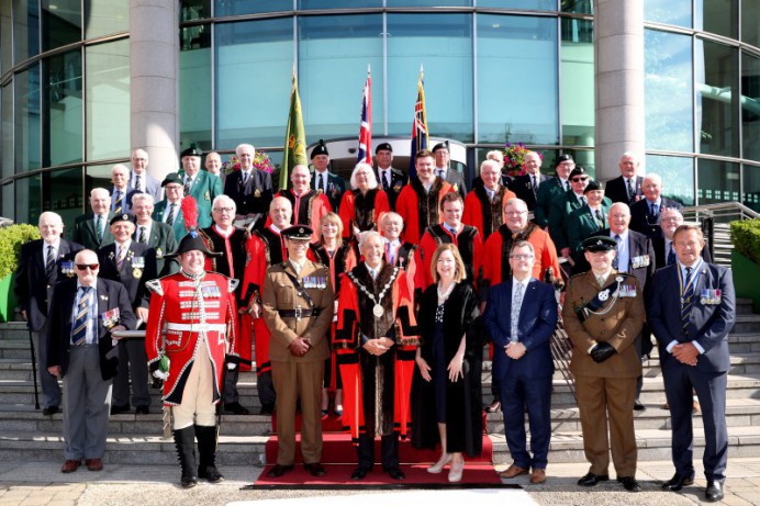 Lisburn & Castlereagh City Council Honour Armed Forces Day