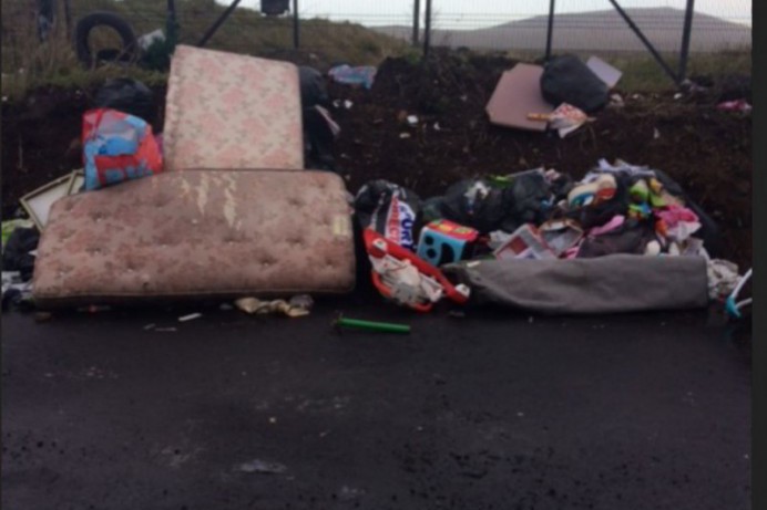 Fly-tipper caught on CCTV Prosecuted