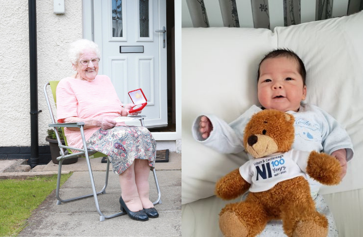 LCCC marks youngest & eldest residents for NI Centenary