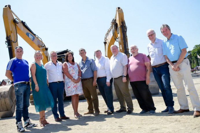 Seymour Hill MUGA Works Underway