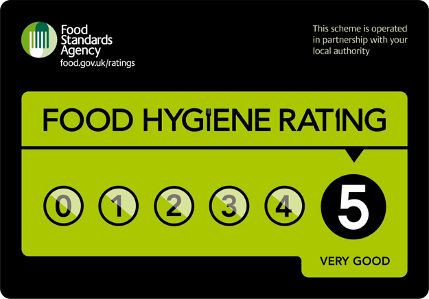 Local Eateries Top the Food Hygiene Rating Chart