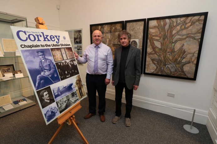 Opening of Exhibition Exploring the Life of Rev David Corkey, Chaplain to the Ulster Division