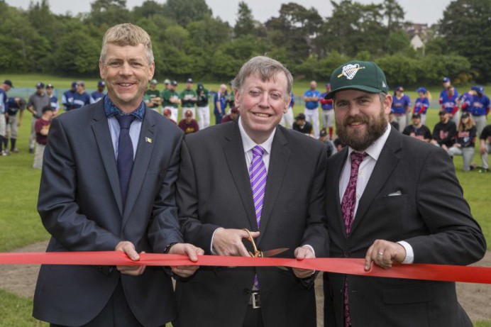 Council Opens First Purpose Built Baseball Diamond 