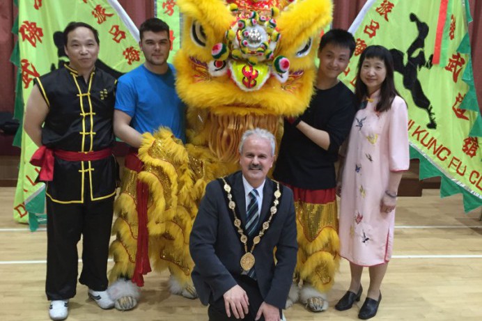 Mayor attends Chinese Summer Party