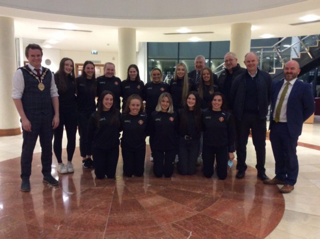 Council marks the success of Glenavy GAA Ladies