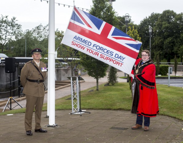 Lisburn & Castlereagh City Council Honour Armed Forces Day