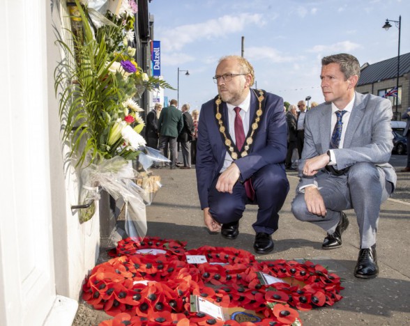 Lisburn remembers soldiers killed in Lisburn bomb attack 35 years ago