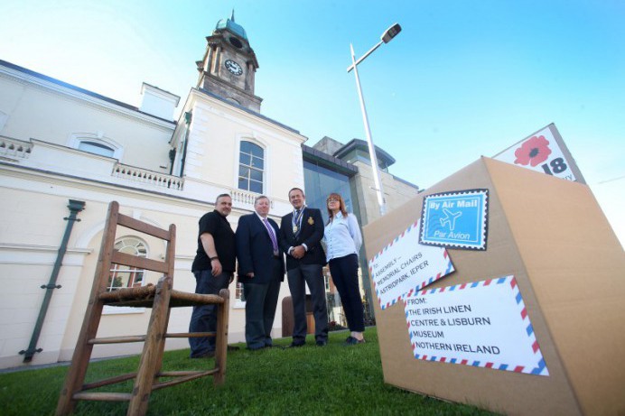 An Empty Chair to Symbolise Lost Lives in the Great War