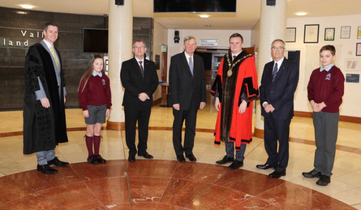 Commonwealth Flag raised at LCCC Civic Headquarters.