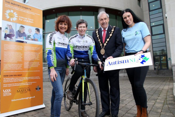 Council partners with Phoenix Cycling Club for a ‘wheely’ great charity event