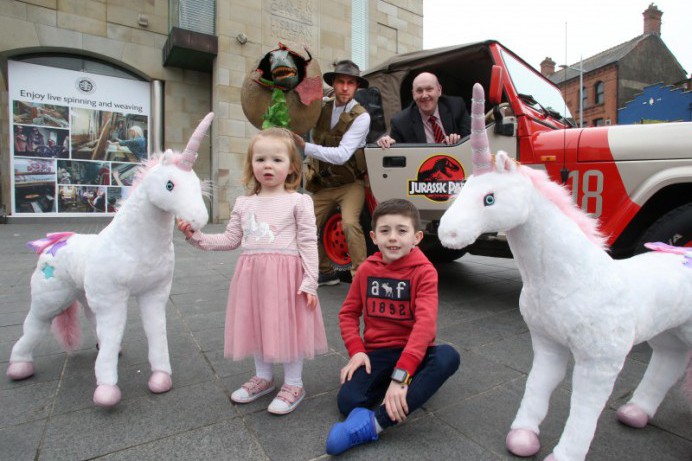 Dinosaur & Unicorn Adventures - Saturday 27th April in Castle Gardens, Lisburn