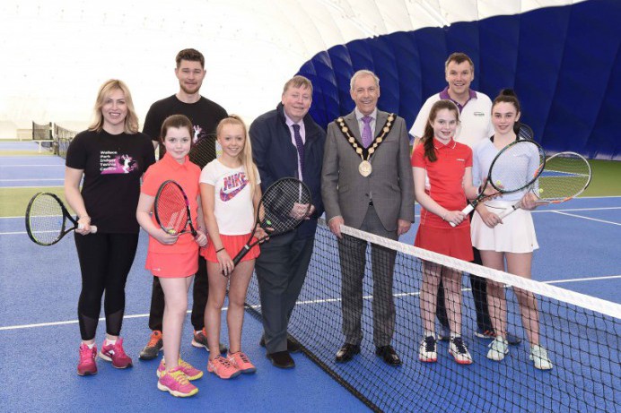 Wallace Park Tennis Dome reopens