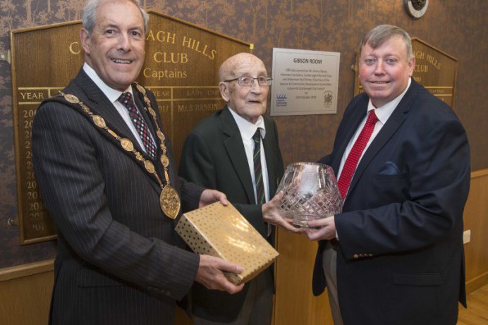 Castlereagh Hills Golf Club Secretary Honoured at Council Reception