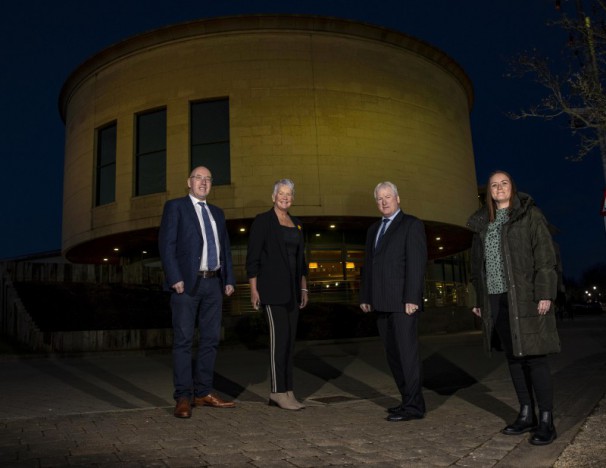 Lisburn & Castlereagh lights up yellow for National Day of Reflection