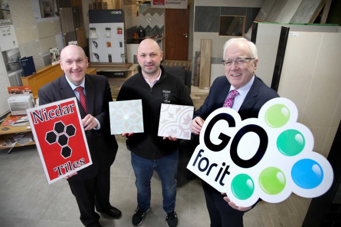 New Tile Business 'Nicdar Tiles' Took Part in the Go for It Programme