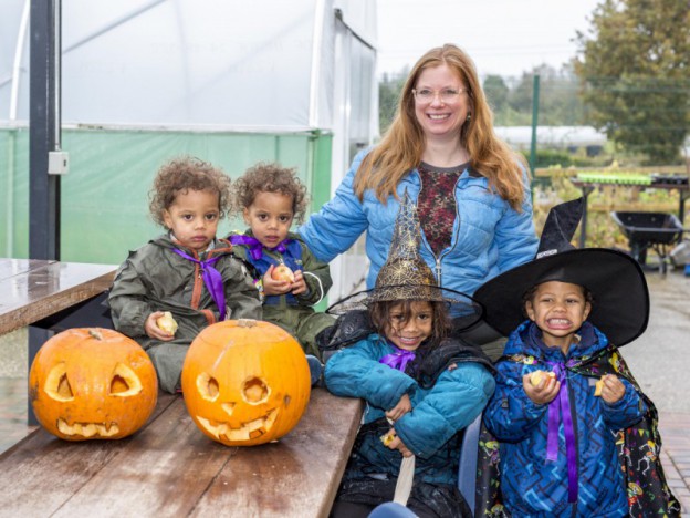 Spooktacular pumpkin carving workshops at Bells Lane Allotments