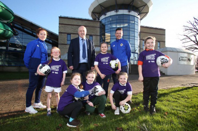 Get Kicking with the IFA Shooting Stars Girls' Football Programme