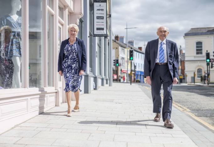 Lisburn & Castlereagh City Council marks completion of £2.3m public realm scheme