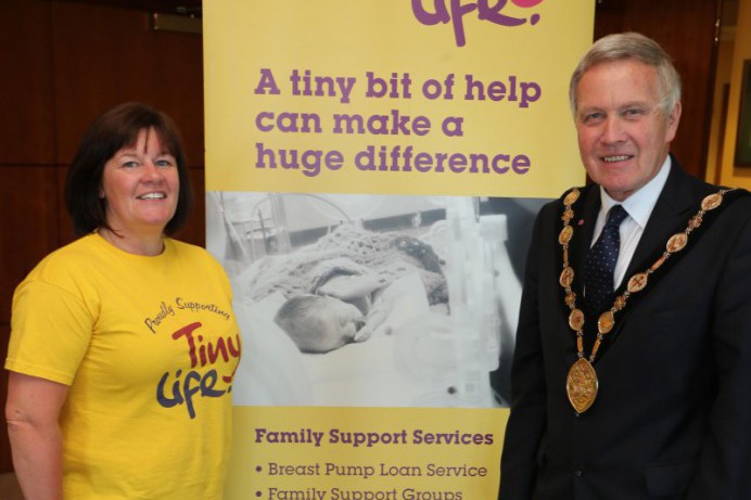 MAYOR BLOOMFIELD'S CHARITY IS TinyLife