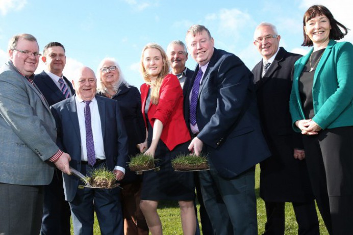 Work Starts on Sports Hub at Ballybeen