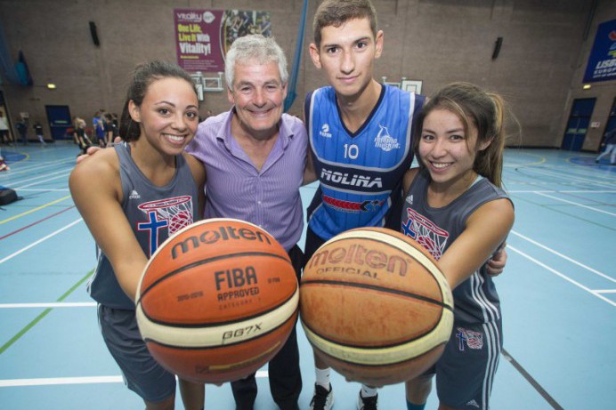 Reception held to mark the end of the Hard2Guard Basketball Camp