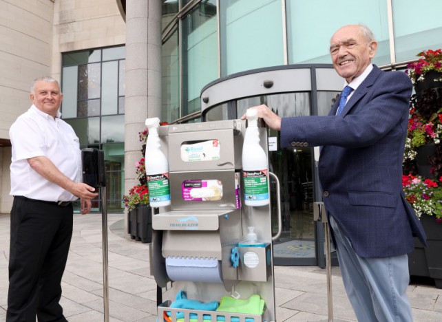 Local firm diversifies to supply smart hand sanitising range in response to COVID-19