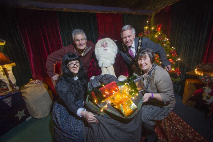 Santa's Grotto at the Irish Linen Centre to Raise Money for TinyLife