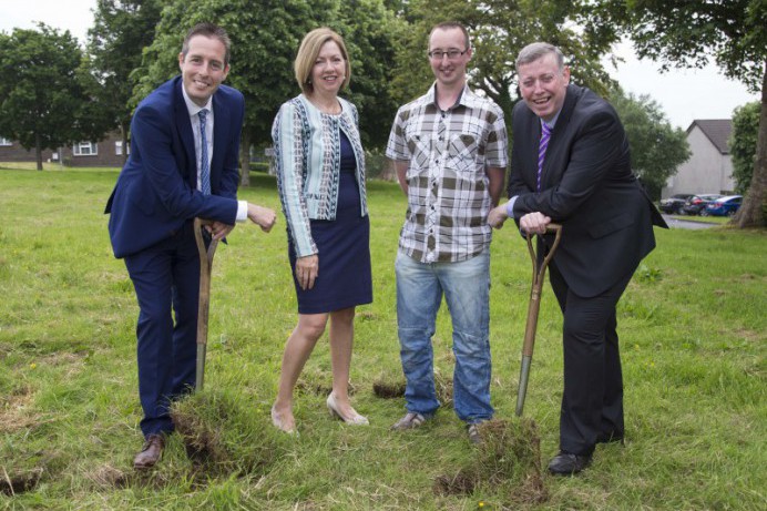 Ground Broken On New Community Centre in North Lisburn 