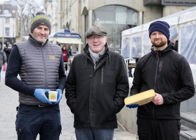 Over 3,500 shoppers brave the cold to support local at Spring Farmers’ Market