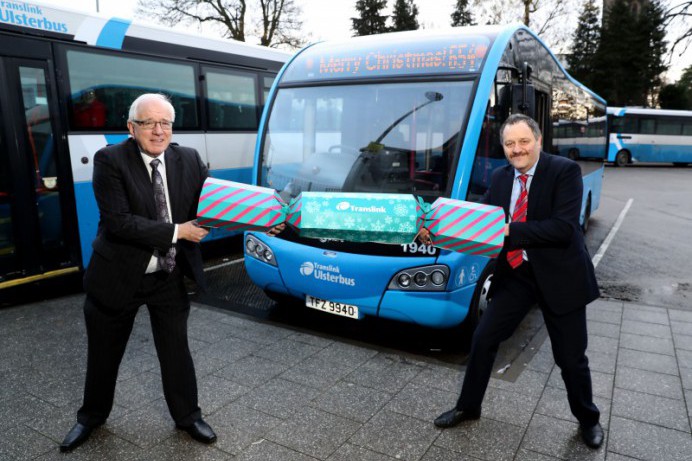 Translink has launched a festive travel package for Lisburn and Castlereagh residents 