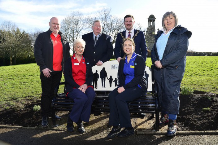 Memorial benches installed to remember those lost to COVID-19