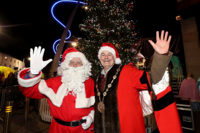 Lisburn lights up for Christmas