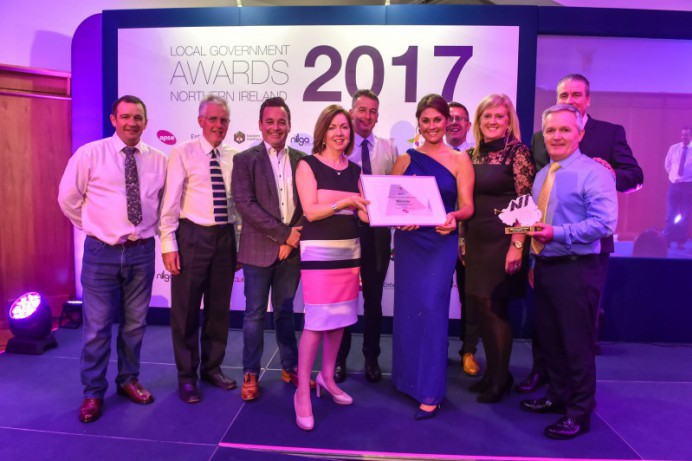 Lisburn & Castlereagh City Council Celebrate NILGA Award Win