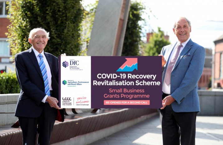 Grant aid available to aid business recovery across the Lisburn Castlereagh area