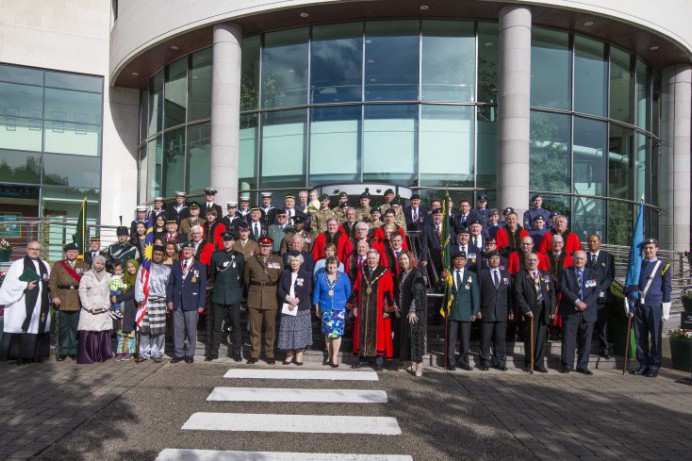 Wreath Laying Ceremony in Memory of Professor Frank Pantridge